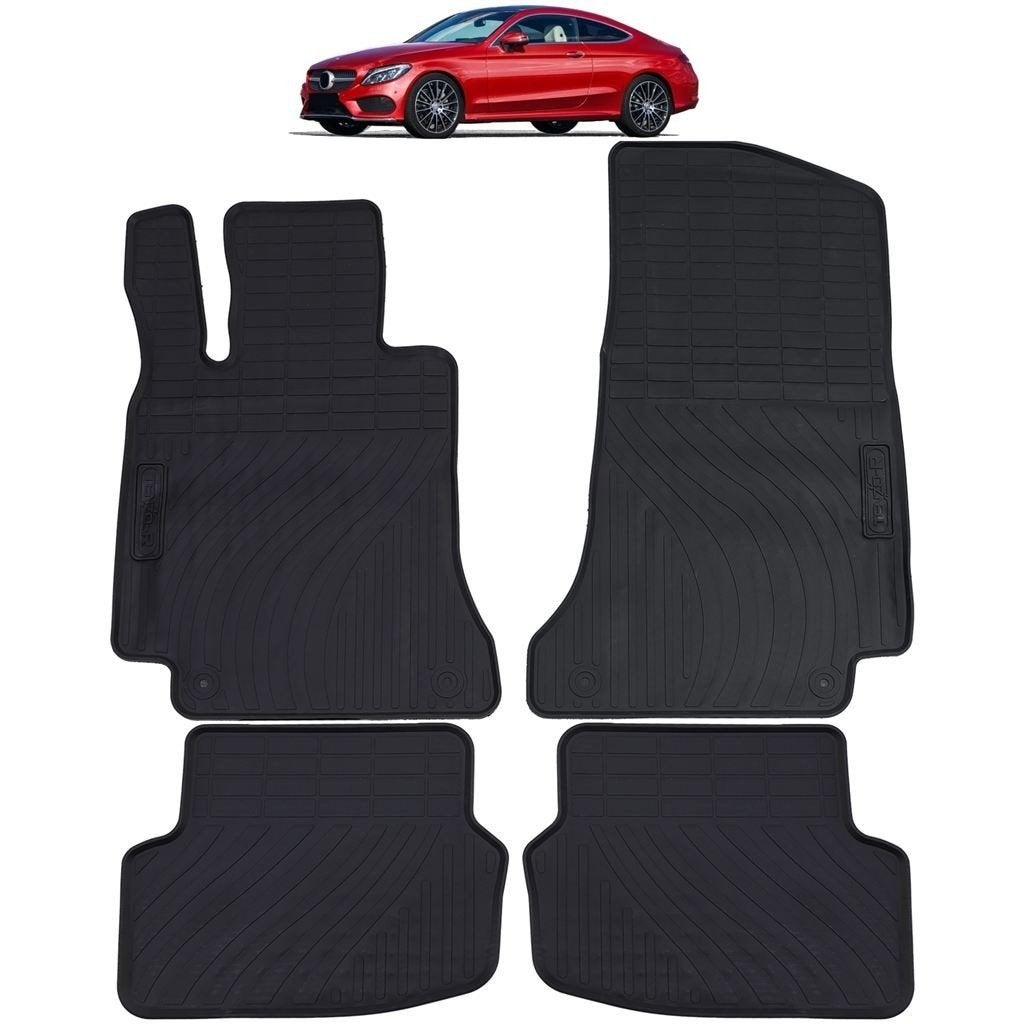 Rubber Winter Modder Matten Mercedes C Klasse C205 Coupe