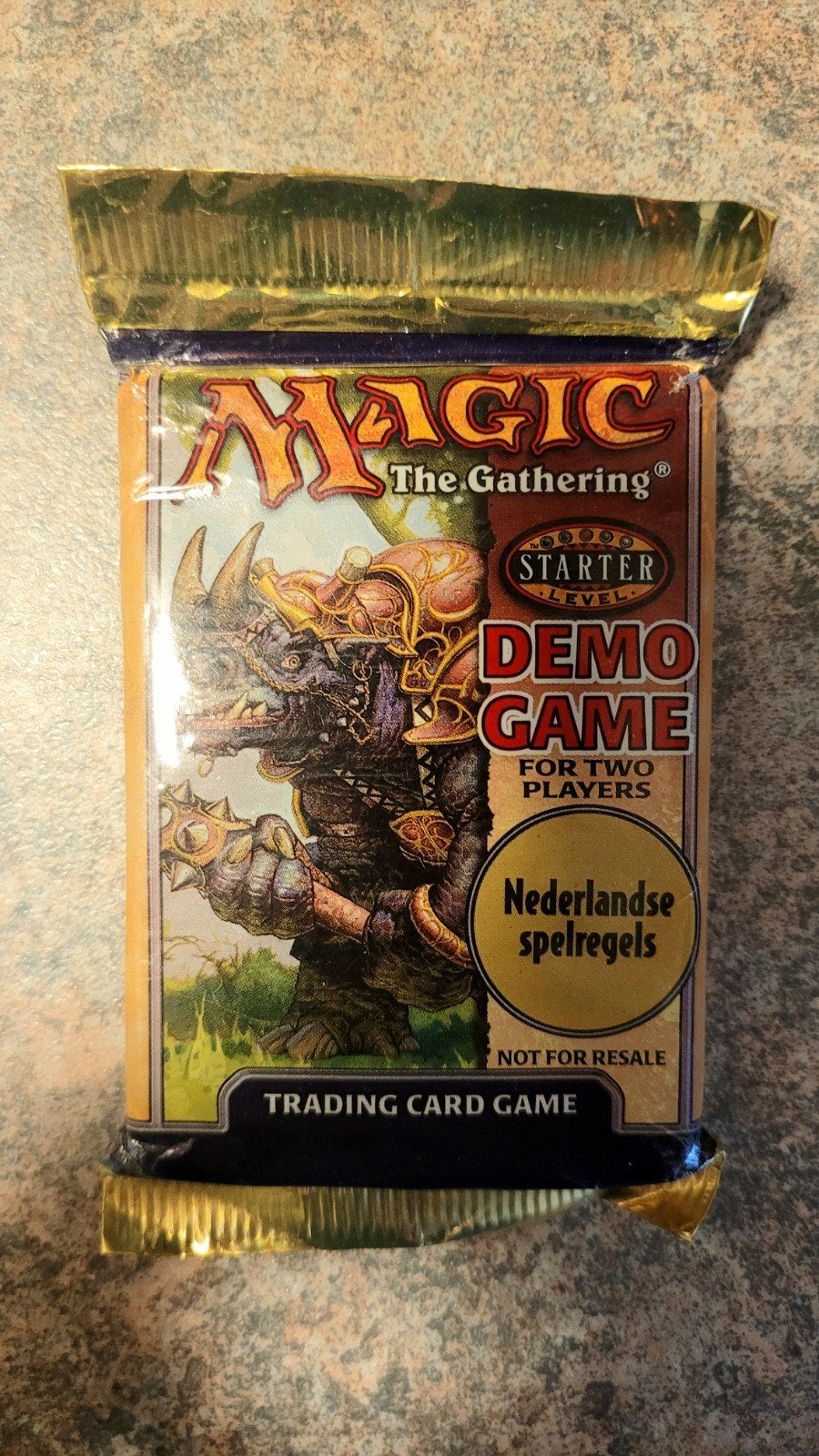 Magic The Gathering Starter Demo Pack (NL), Hobby en Vrije tijd, Ophalen of Verzenden, Zo goed als nieuw, Booster
