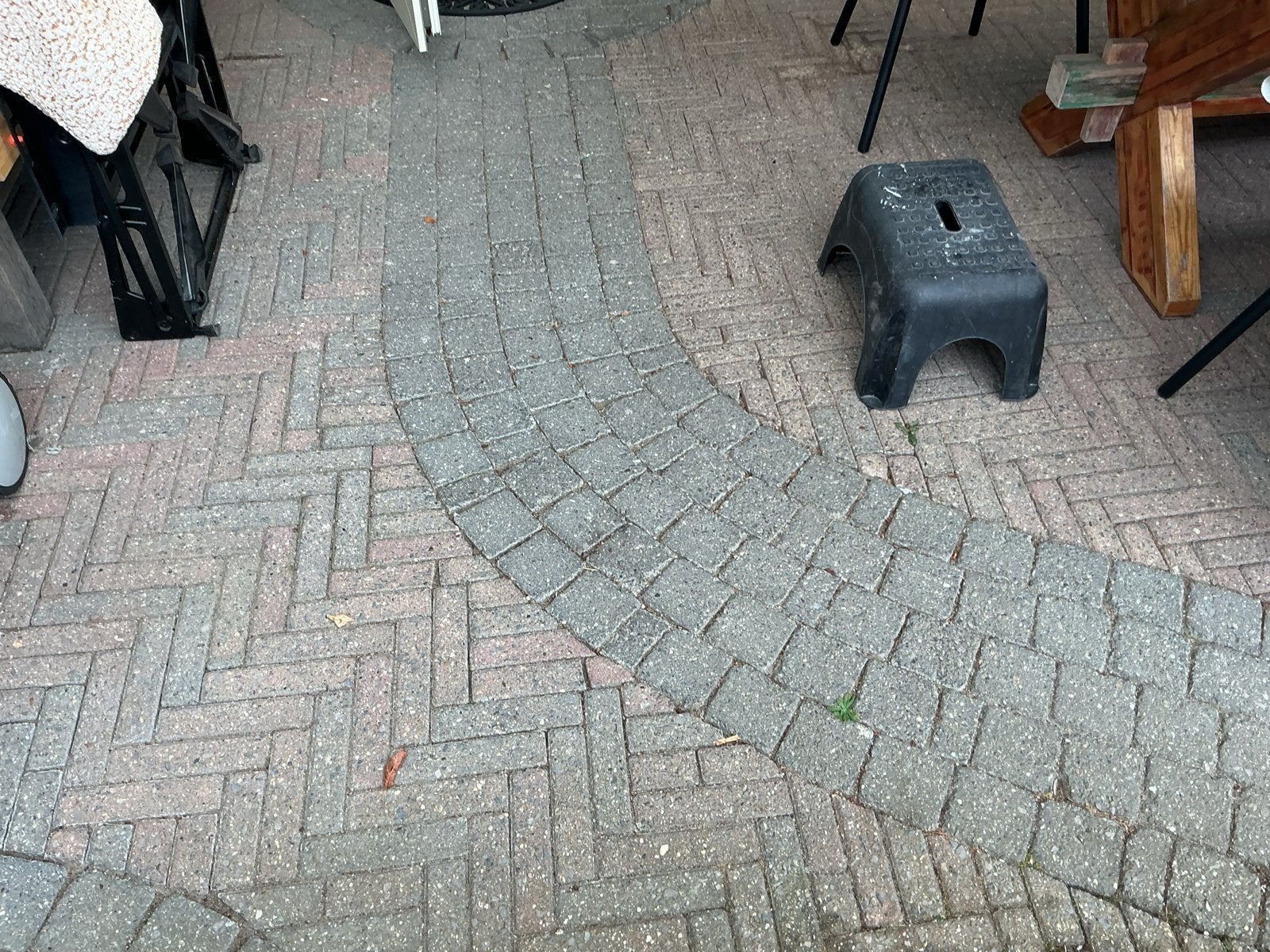 Gratis afhalen: Tuinbestrating ca. 45 m², Ophalen, Gebruikt, Klinkers, 10 m² of meer