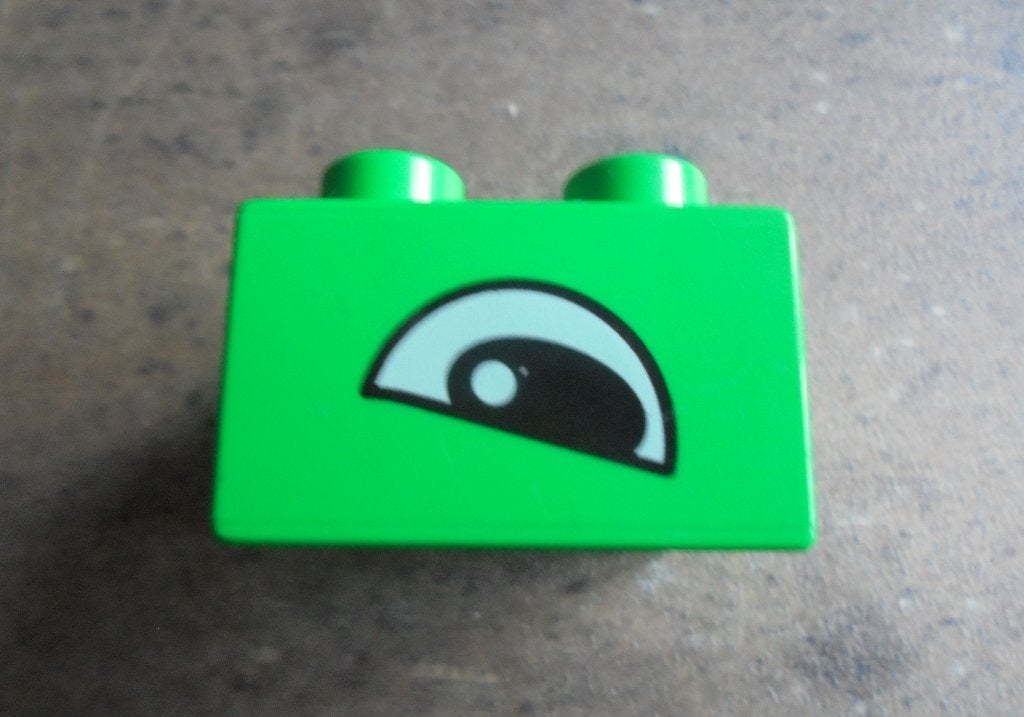 Lego Duplo Brick 2x2 (zie foto's) 10, Ophalen of Verzenden, Gebruikt, Losse stenen, Duplo