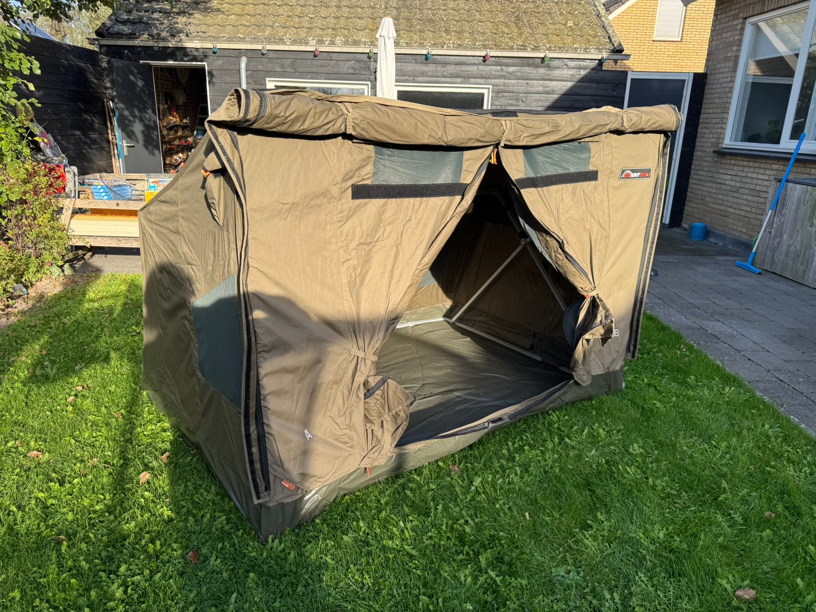 OZ-TENT RV-1 plus Front Panel/Side Panels, Caravans en Kamperen, Ophalen, Zo goed als nieuw