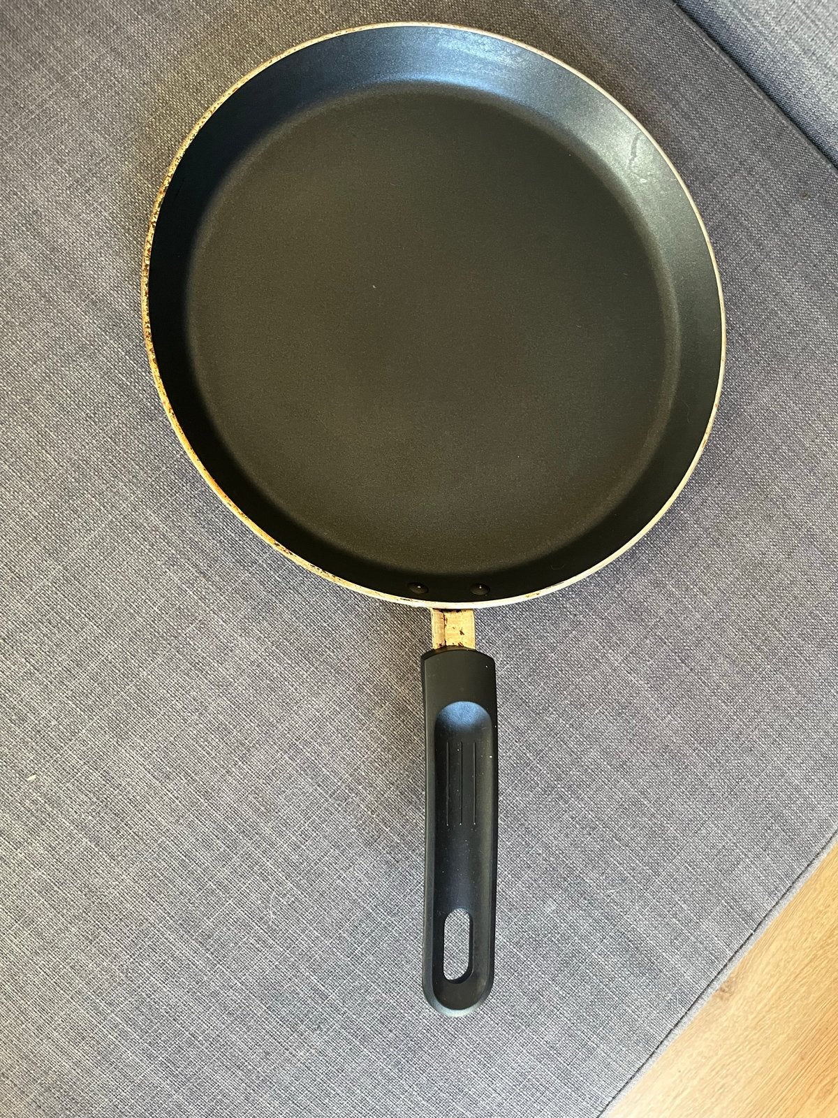 Pannenkoekenpan - Gourmet - Zo goed als nieuw, Pannenkoekenpan, Antiaanbaklaag, Aluminium, Ophalen of Verzenden