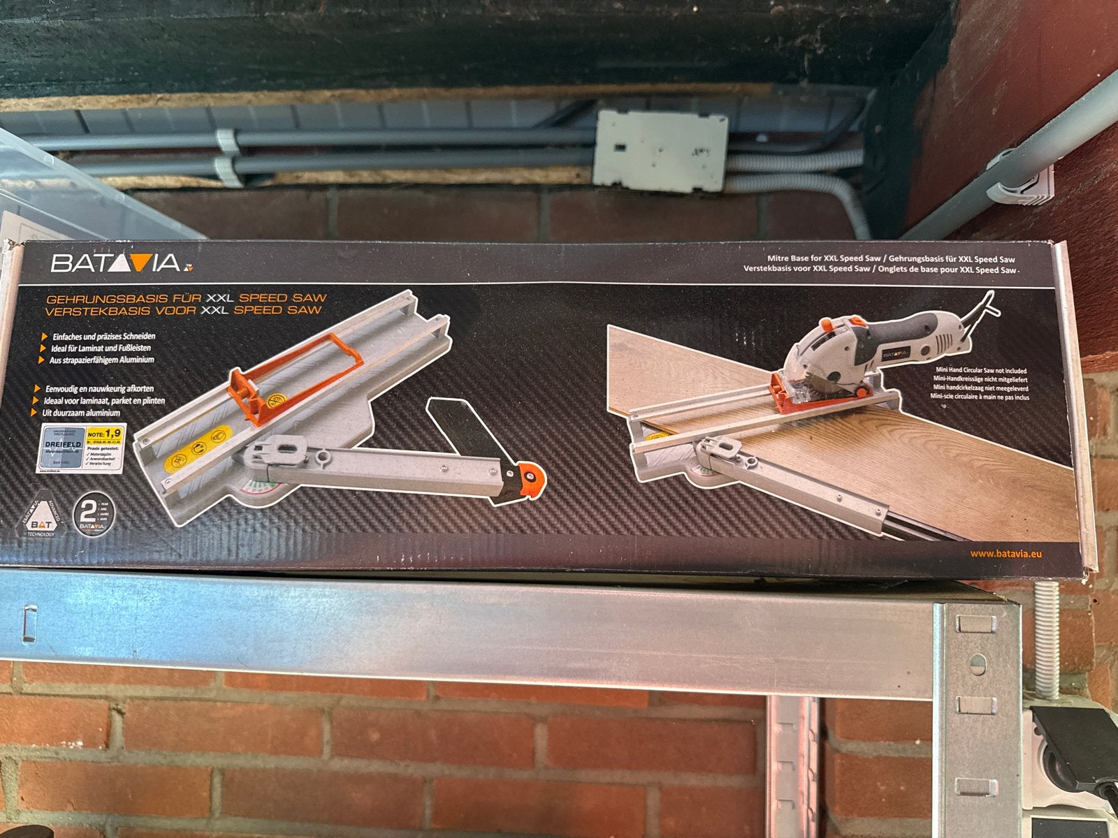 Batavia Gehrungsbasis voor XXL Speed Saw, Overige typen, Nieuw, Ophalen of Verzenden, 30 tot 70 mm