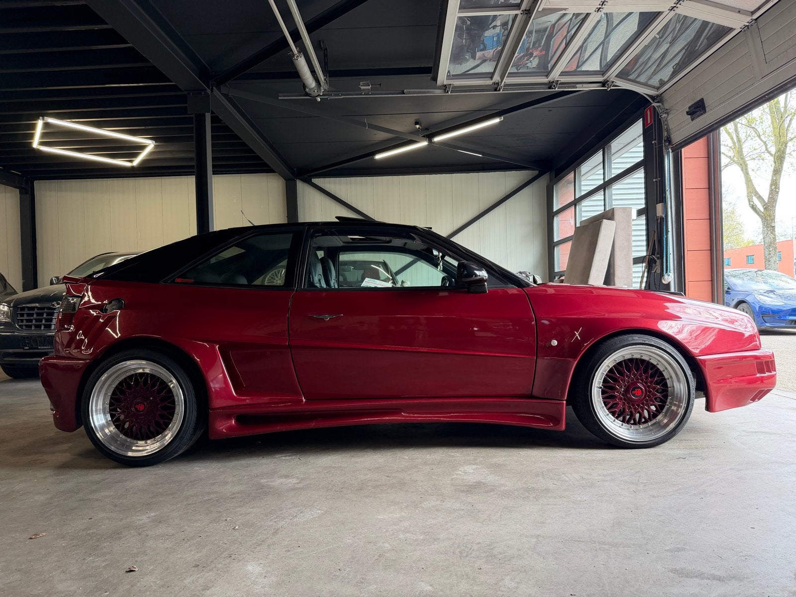 Volkswagen 1991 Rood, Auto's, Volkswagen, Corrado, Zwart, 49 €/maand, Handgeschakeld