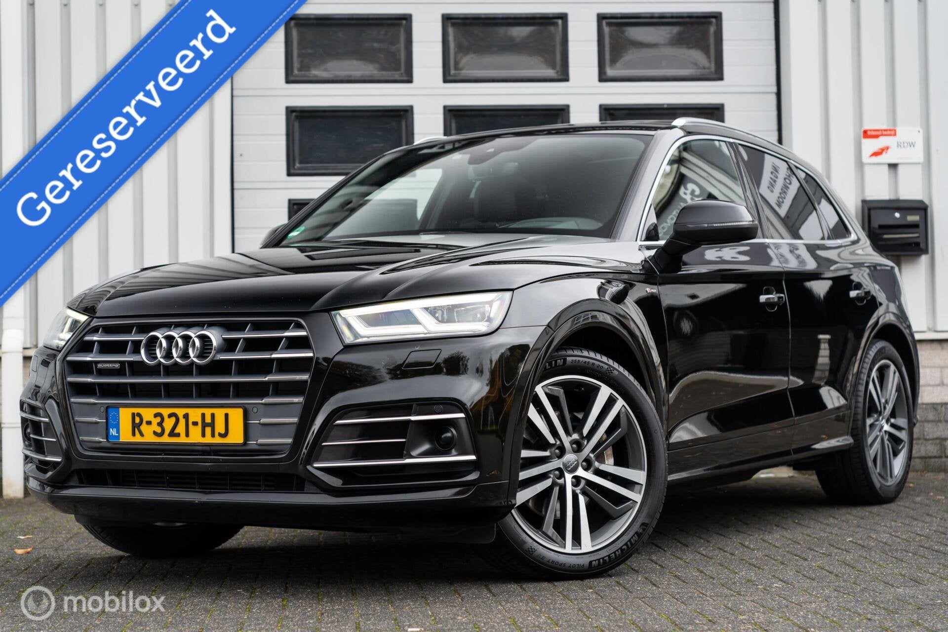 Audi Q5 2.0 TFSI 252PK Quattro 3X S-Line PANO HUD B&O CAMERA, Auto's, Automaat, 15 km/l, Gebruikt, Euro 6