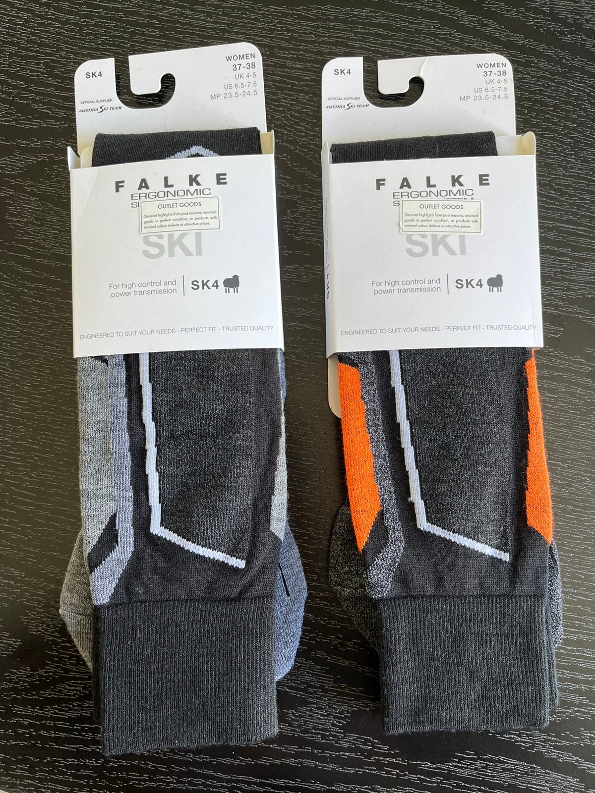 Nieuwe Falke ski sokken SK4, maat 37-38, Kleding | Dames, Wintersportkleding, Ophalen of Verzenden, Nieuw, Overige typen