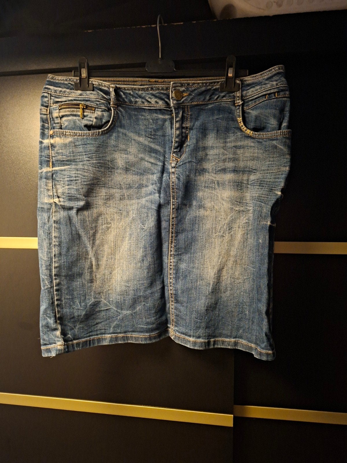 Fitt Originals spijkerrok maat 42, Fitt Originals, Kort, Blauw, Maat 42/44 (L)