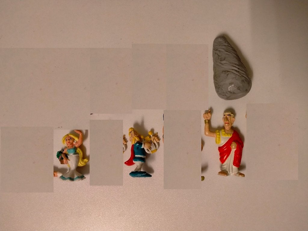 Asterix en Obelix MD M.D. Toys figuren pvc stripfiguren, Ophalen of Verzenden, Asterix en Obelix, Gebruikt, Beeldje of Figuurtje