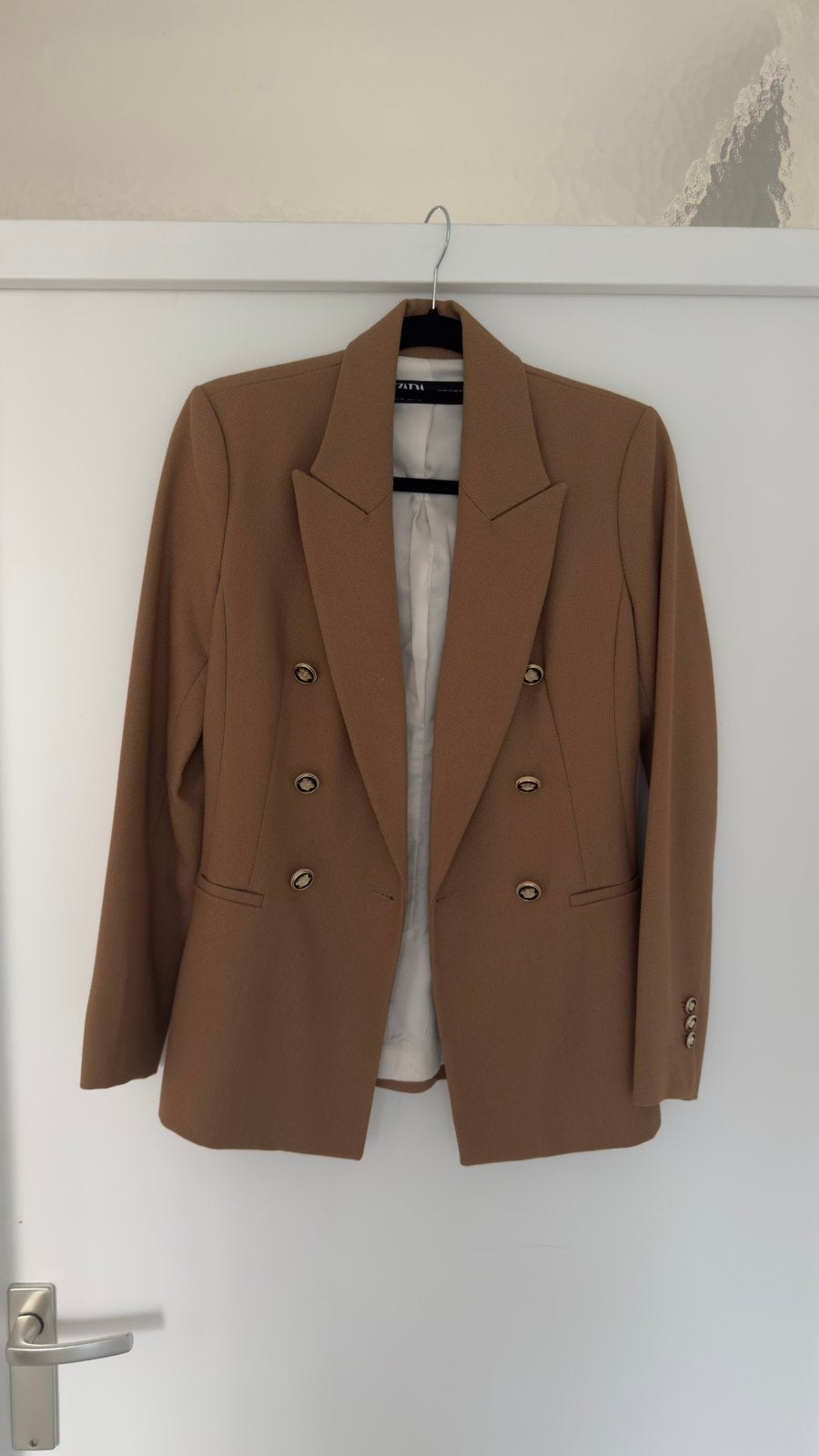 ZARA double-breasted blazer, Ophalen of Verzenden, Zo goed als nieuw, Maat 34 (XS) of kleiner