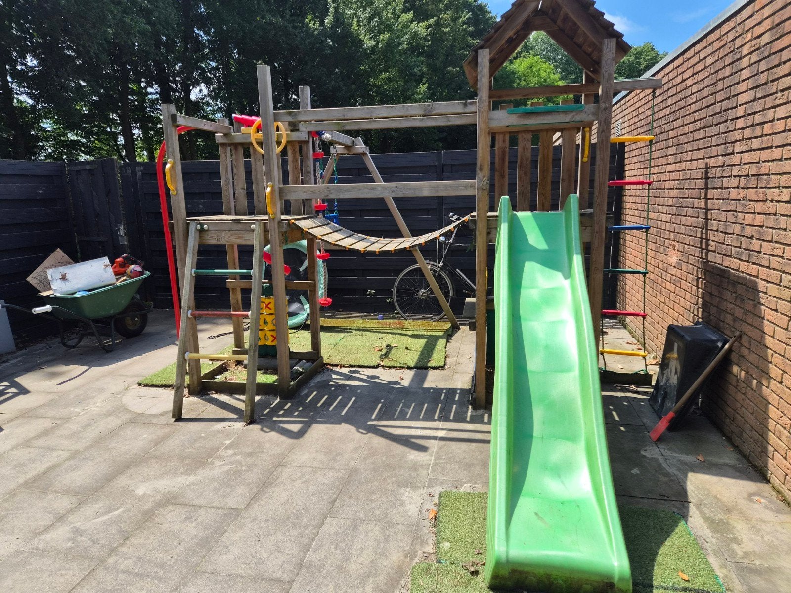 Jungle Gym Speeltoestel, Ophalen, Zo goed als nieuw, Zandbak