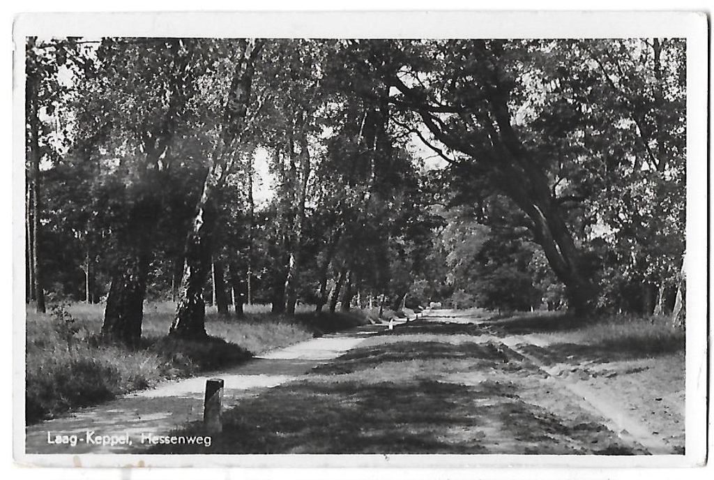 Laag Keppel Hessenweg Oude Gelopen Ansichtkaart (B628), Ophalen of Verzenden, 1960 tot 1980, Gelopen, Gelderland