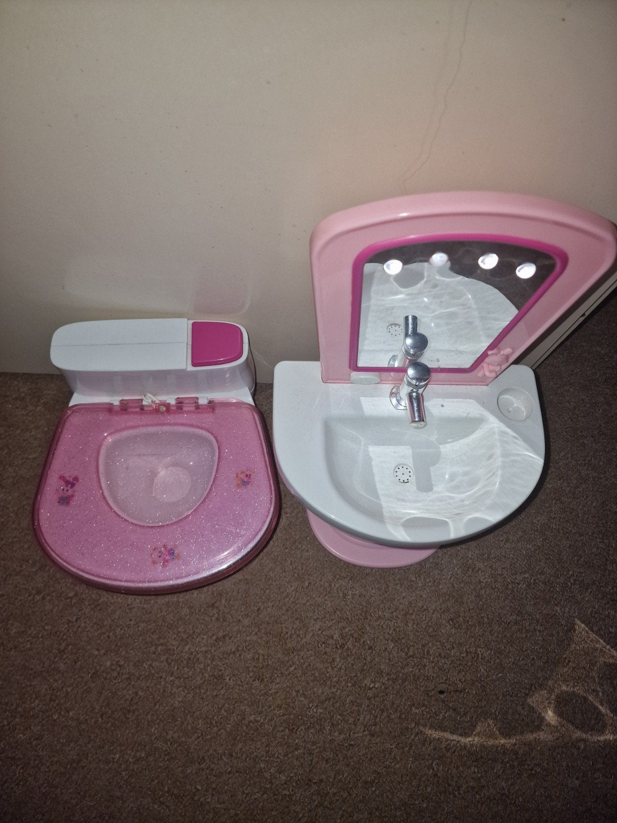 Baby Born toilet en wastafel set, Ophalen, Gebruikt, Babypop