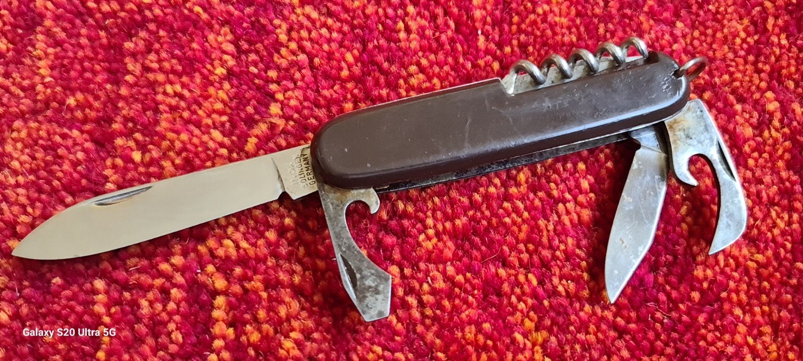 Vintage INOX Solingen Germany Zakmes, Ophalen of Verzenden