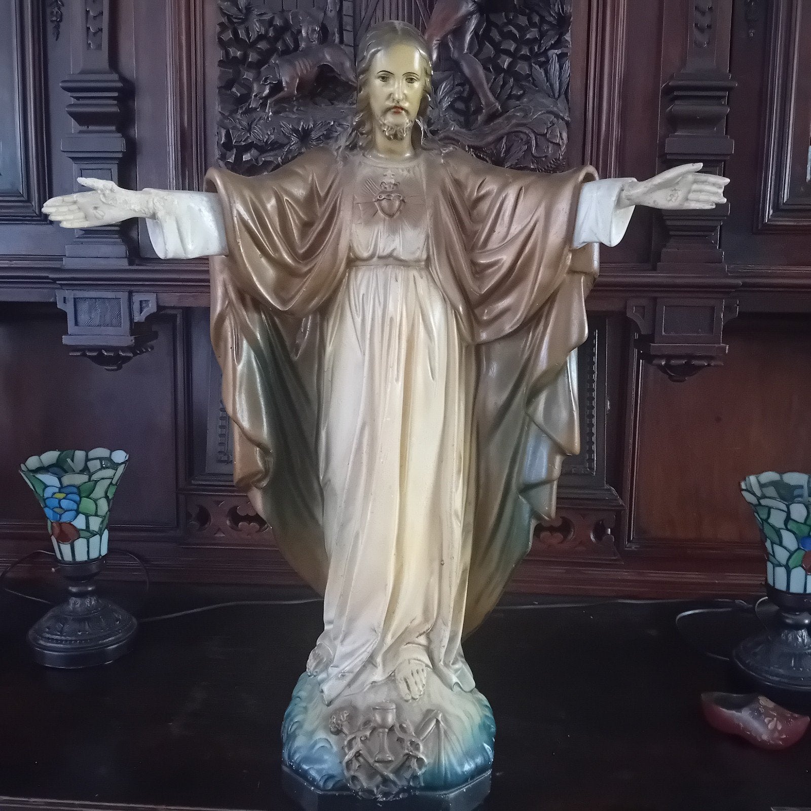 prachtig Jezus beeld, Ophalen