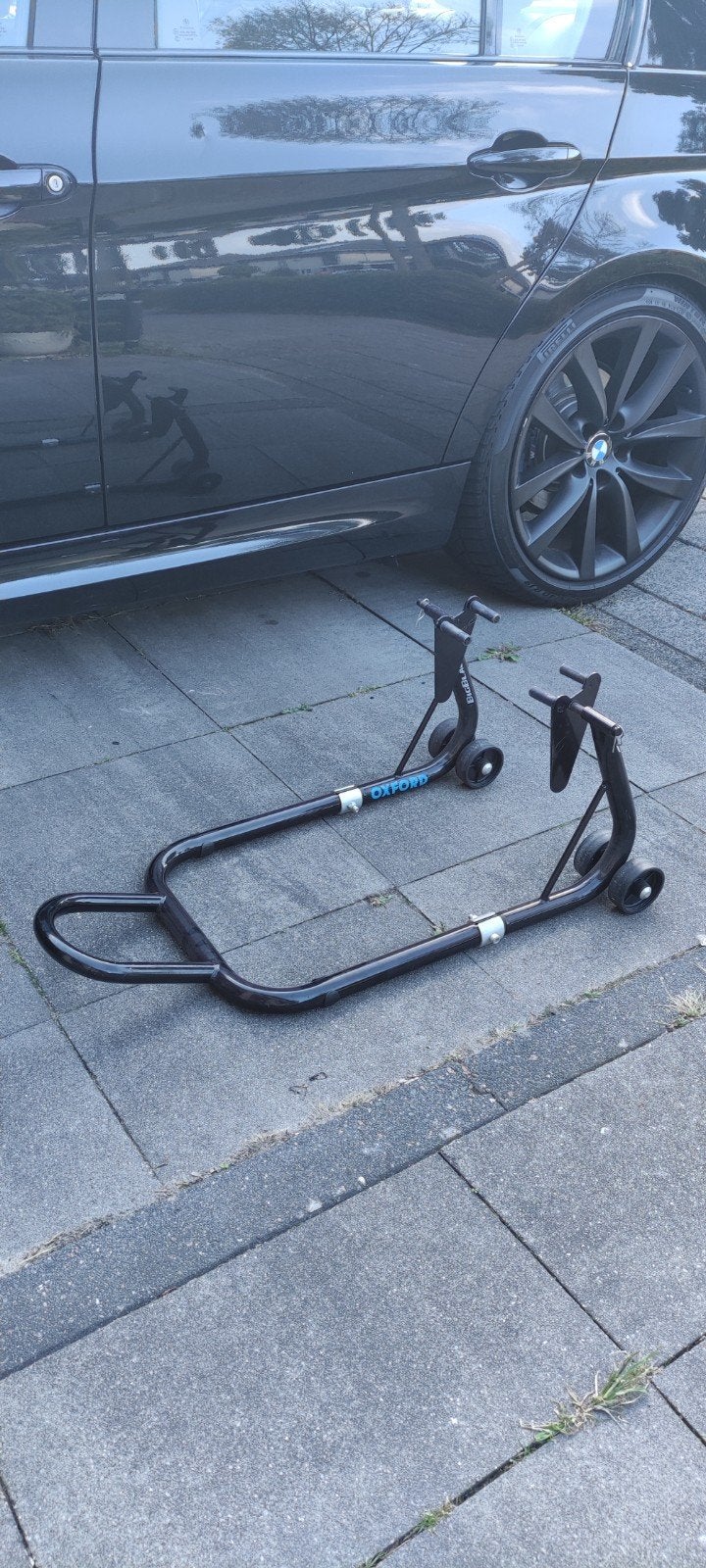 Oxford motor wiel standaard, Ophalen, Gebruikt