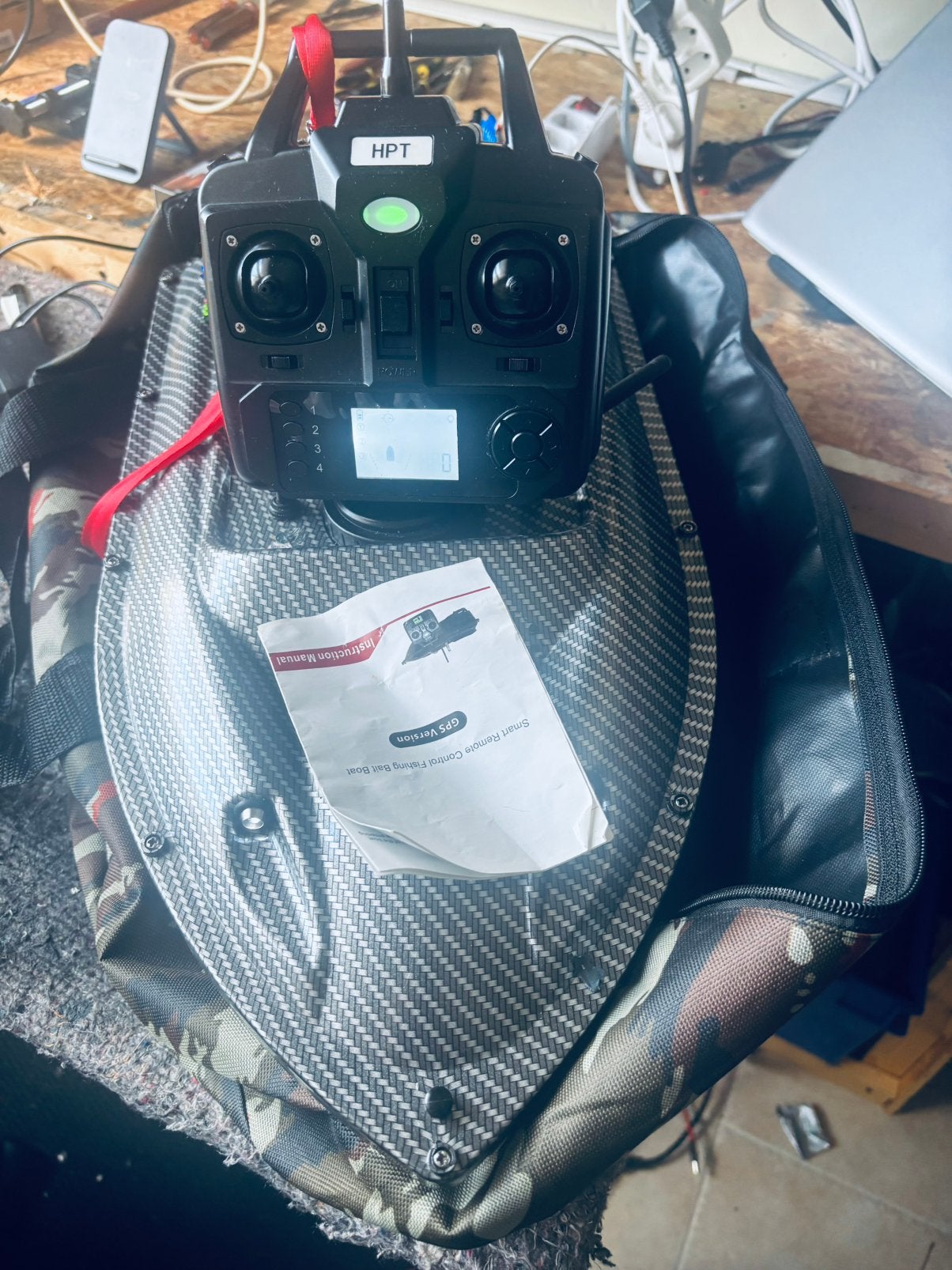 Voerboot met gps, Ophalen of Verzenden, Gebruikt, Overige typen