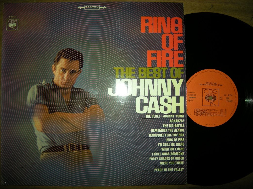 Johnny Cash (Ring Of Fire), Ophalen of Verzenden, Gebruikt, 12 inch