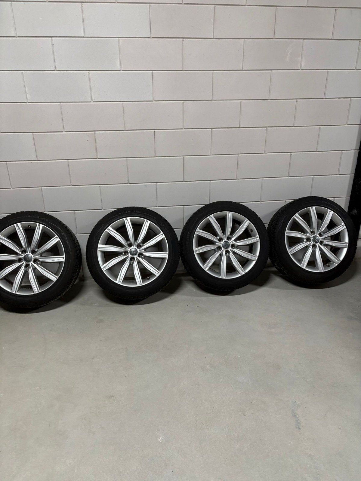 Originele 19" Audi 5x120 Winterset voor A6!, Ophalen, Audi