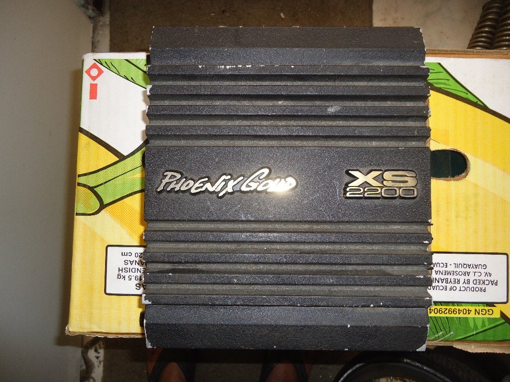 TE KOOP MONOBLOK VERSTERKER PHOENIX GOLD XS 2200, Ophalen, Zo goed als nieuw