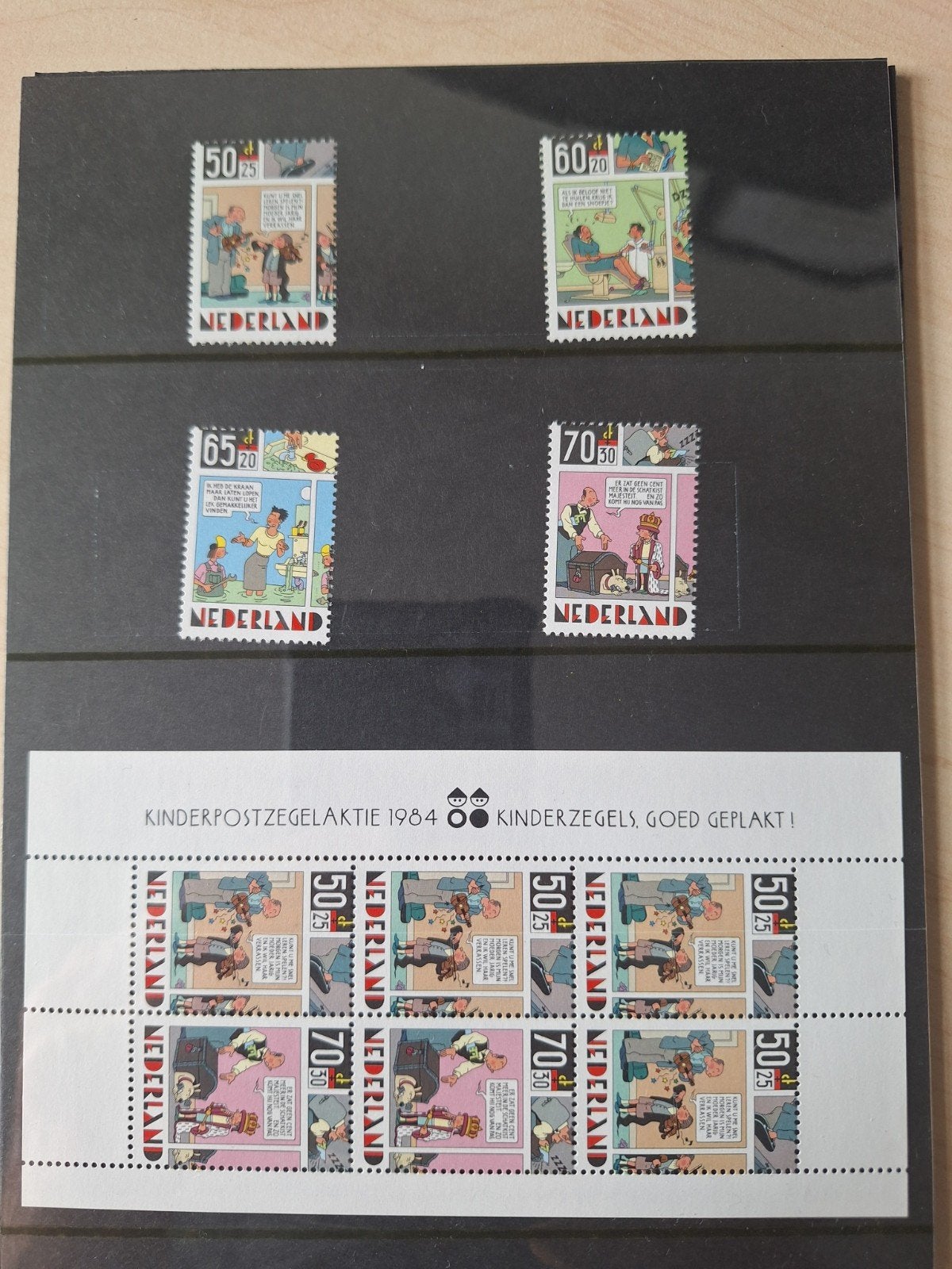 Kinderpostzegels - het kind en het stripverhaal - 1984, Postzegels en Munten, Postzegels | Nederland, Ophalen of Verzenden, Na 1940