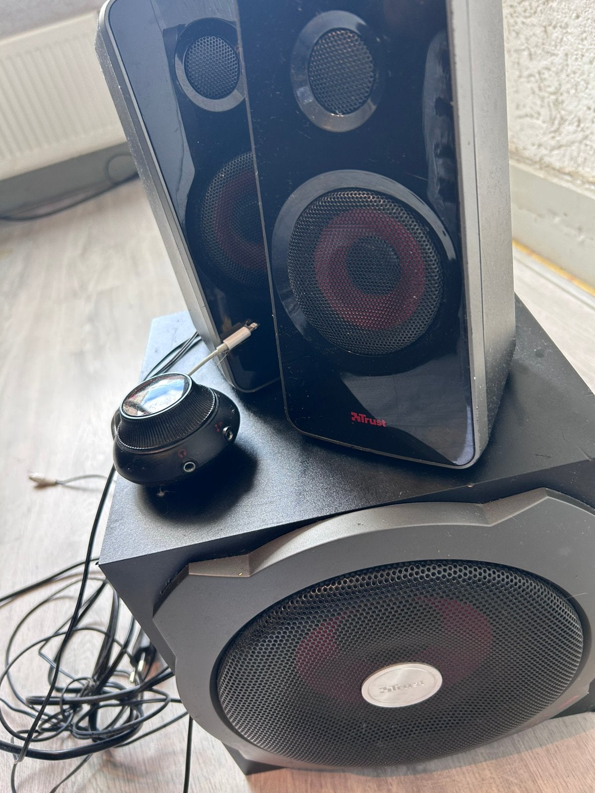Trust GXT 38 2.1 Subwoofer Pc Speaker, Computers en Software, Pc speakers, Ophalen, Gebruikt