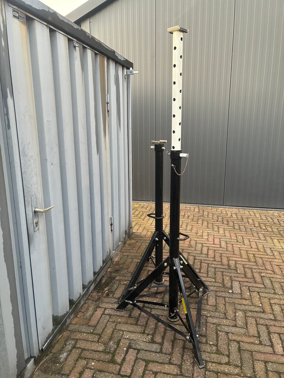 Omega assteunen. 2 stuks. Assteun. Autogereedschap., Ophalen, Zo goed als nieuw