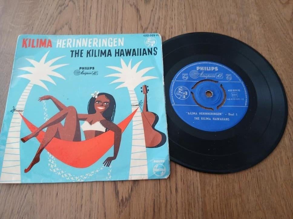VINYL   EP  THE KILIMA HAWAIIANS 1958, Ophalen of Verzenden, Zo goed als nieuw, Overige genres