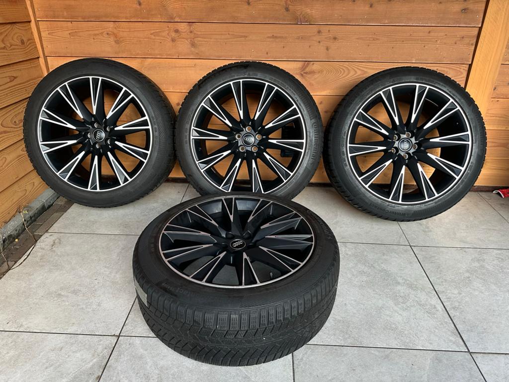 Audi e-tron Lamina 21 inch velgen + Continental winterbanden, Ophalen, Gebruikt