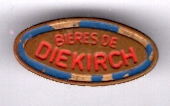 Bieres de Diekirch koper broche ( N_135), Verzenden, Nieuw, Merk, Speldje of Pin
