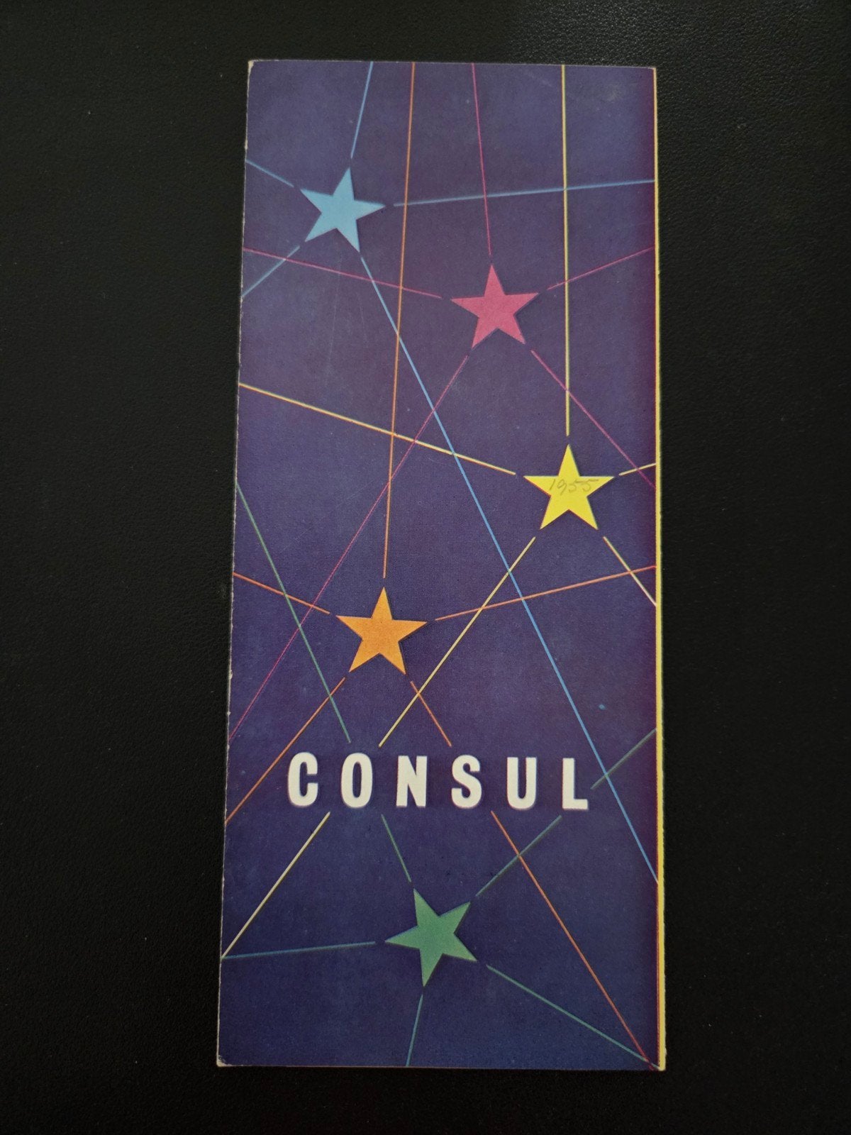 Brochure Ford Consul 1955, Ophalen of Verzenden, Zo goed als nieuw, Ford