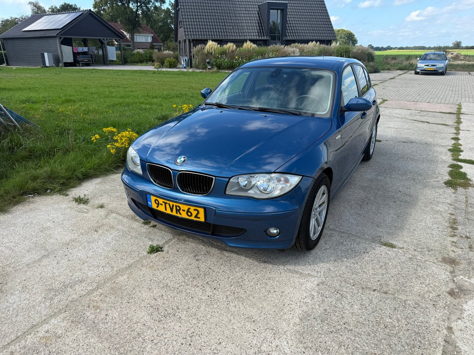 BMW 1-Serie 1.6 I 116 2004 Blauw, Auto's, 1596 cc, Achterwielaandrijving, 4 cilinders, 115 pk