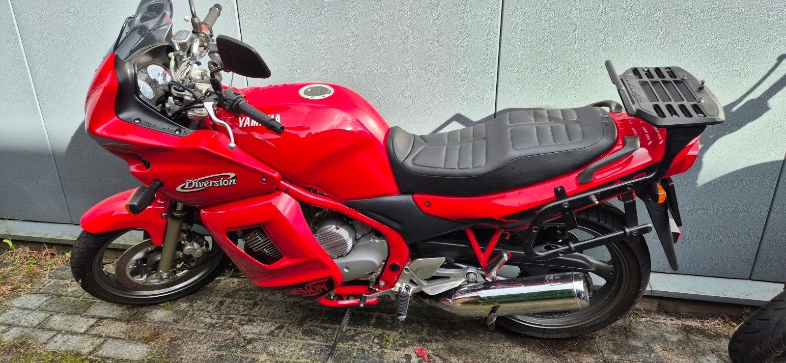Yamaha Diversion 600 voor onderdelen, Ophalen