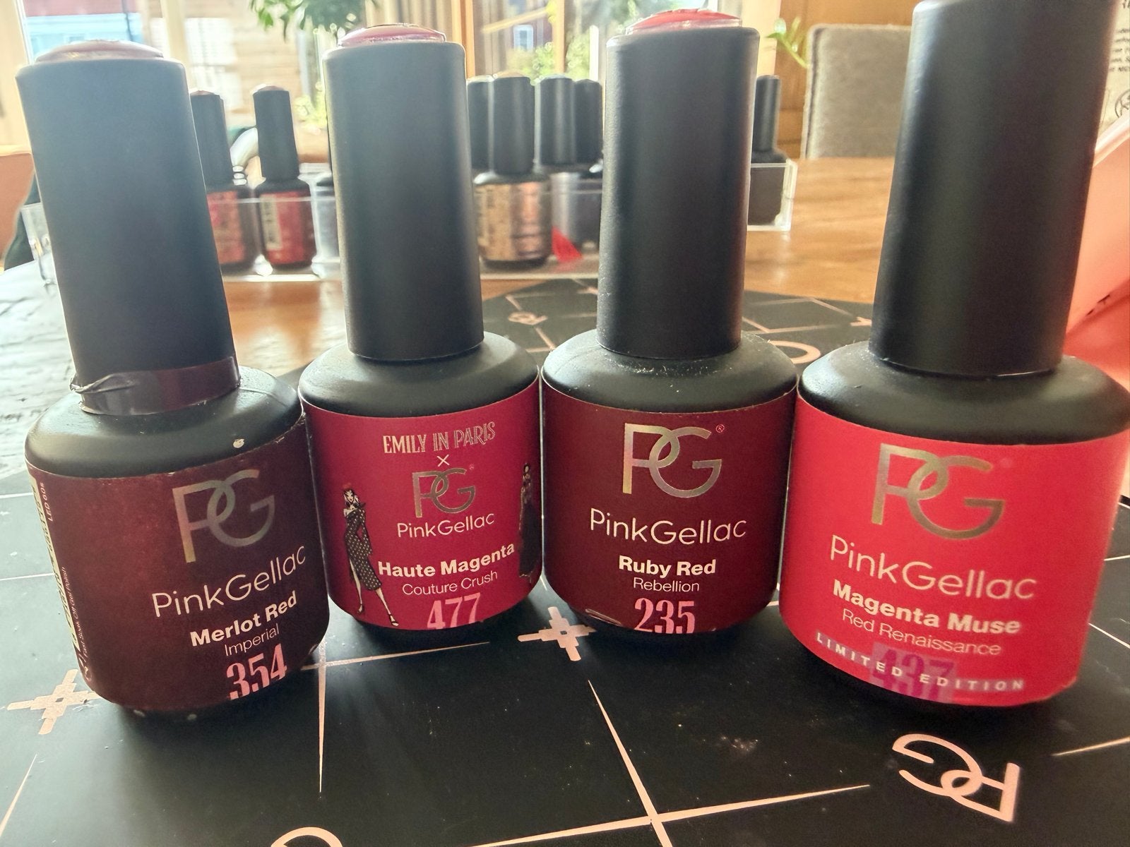 Pink Gellac gellak rood tinten (per stuk), Nieuw, Ophalen of Verzenden, Handen en Nagels, Toebehoren