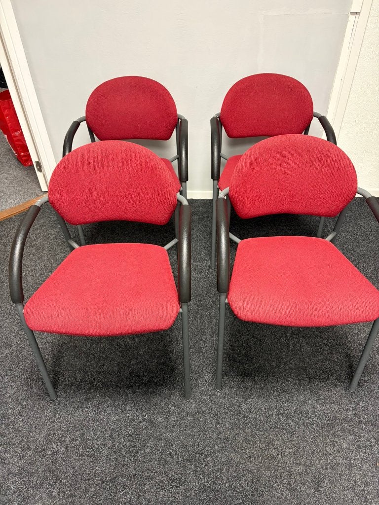 Eettafelstoelen, Ophalen, Gebruikt, Vier, Metaal