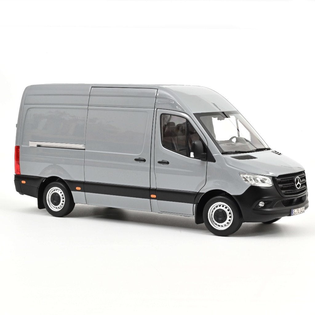 Mercedes Benz Sprinter 2018 Grijs schaal 1/18 NOREV 183042