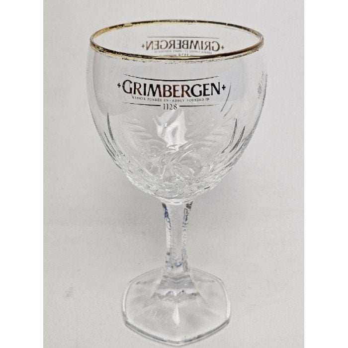 # Grimbergen bierglas 25 cl. Bier glas, Ophalen of Verzenden, Gebruikt, Bierglas