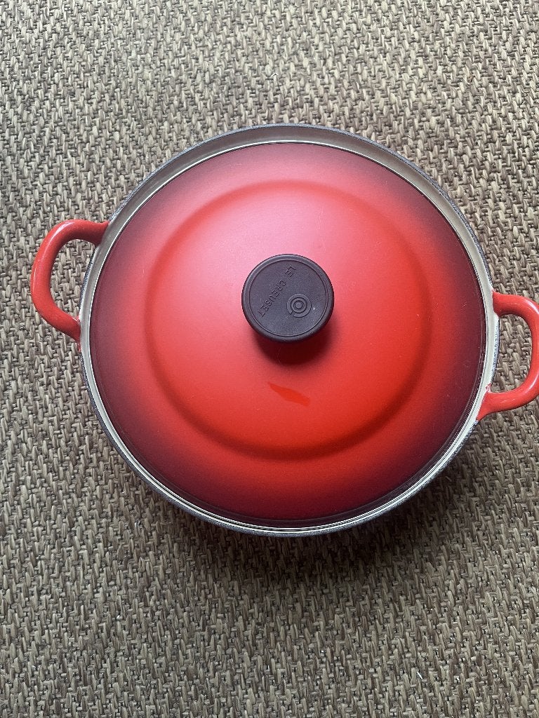LE CREUSET pan, nr. 28, Gebruikt, Le Creuset, Ophalen of Verzenden, Braadpan
