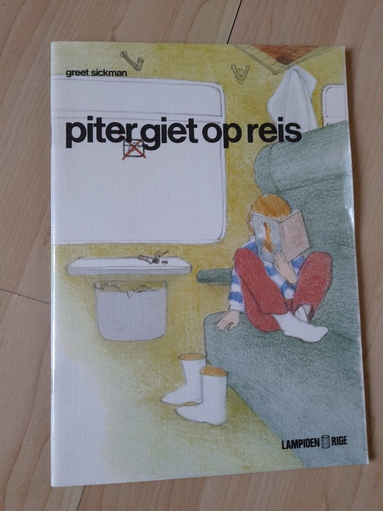 PITER GIET OP REIS   Greet Sickman friestalig, Ophalen of Verzenden, Gelezen, Fictie algemeen