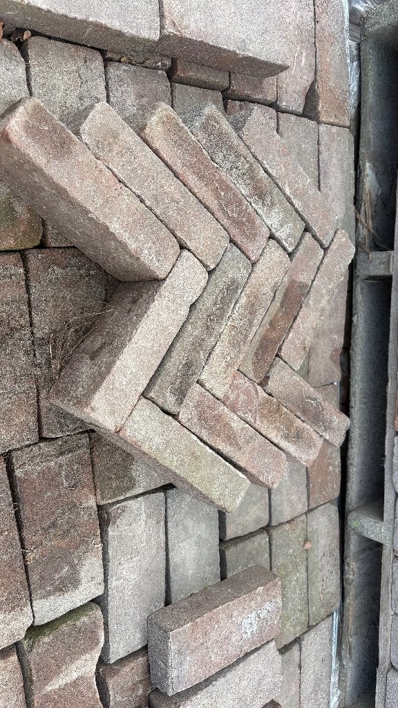 24m2 Waalformaat Brons, Klinkers, Nieuw, Ophalen of Verzenden, 10 m² of meer