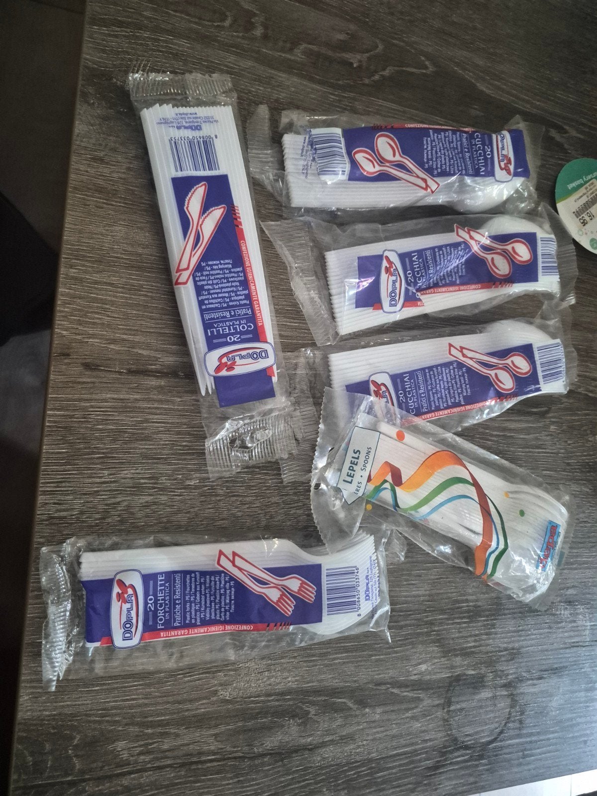 nieuw weggooi bestek, Ophalen, Nieuw
