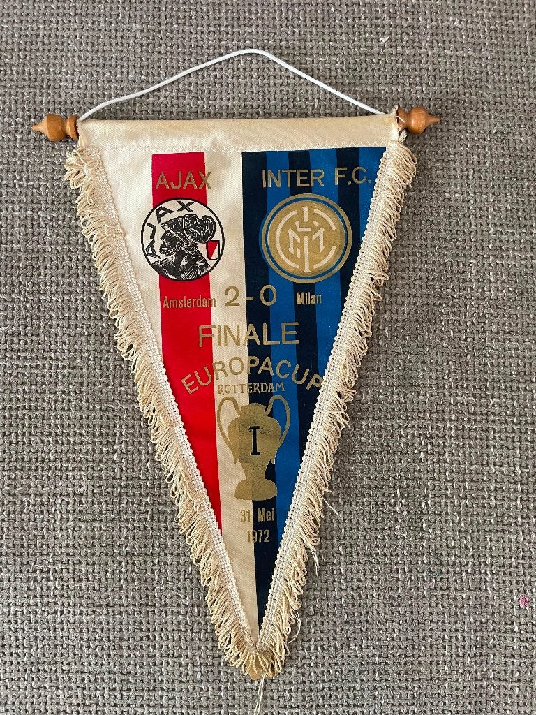 Ajax Vaan – Europa Cup I Finale 1972 – Ajax vs Inter, Verzamelen, Sportartikelen en Voetbal, Ophalen of Verzenden, Gebruikt, Ajax