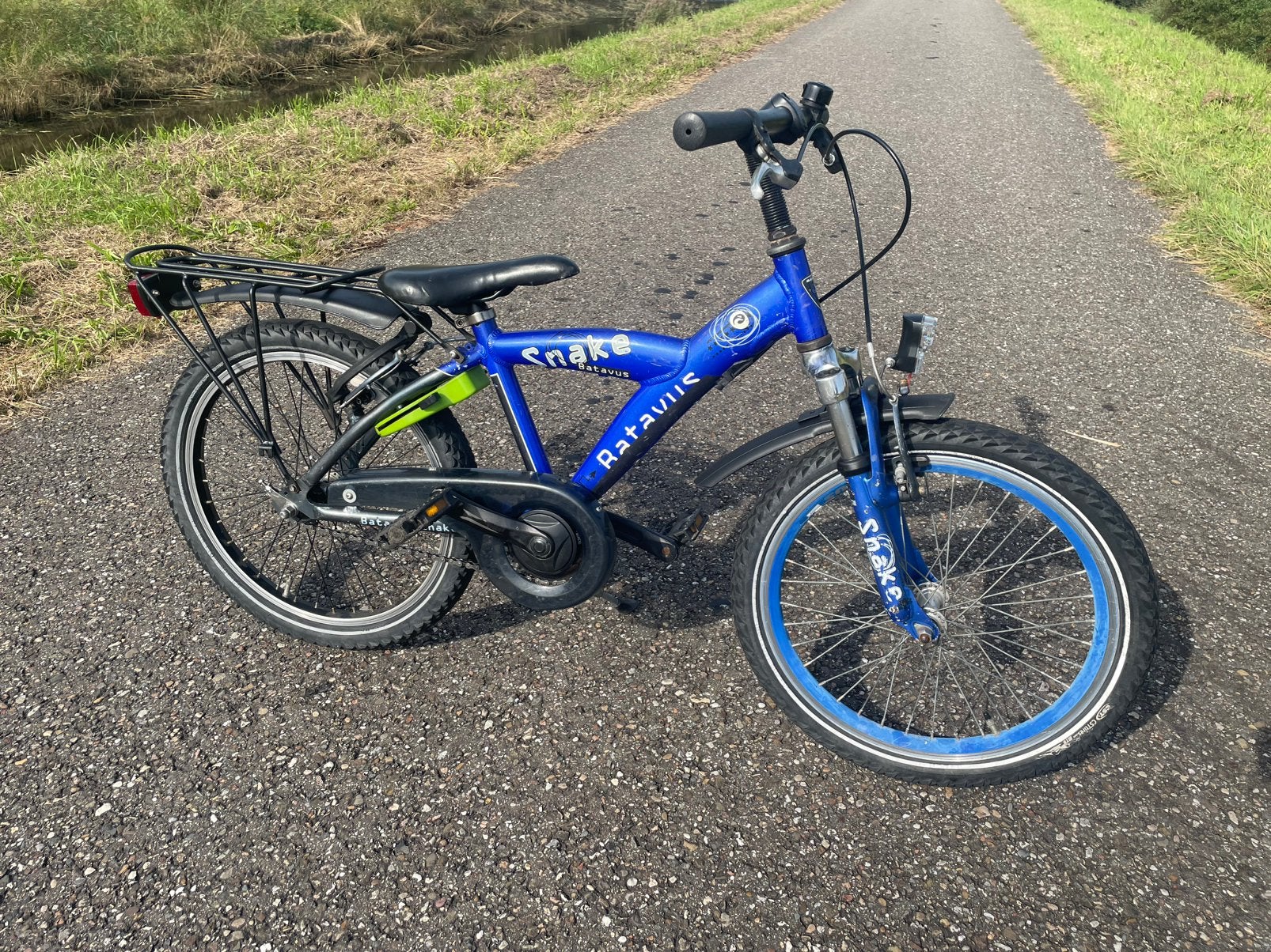 BATAVUS fiets 20 inch SNAKE jongensfiets rijklaar, Ophalen, Gebruikt, Velgrem, 20 inch