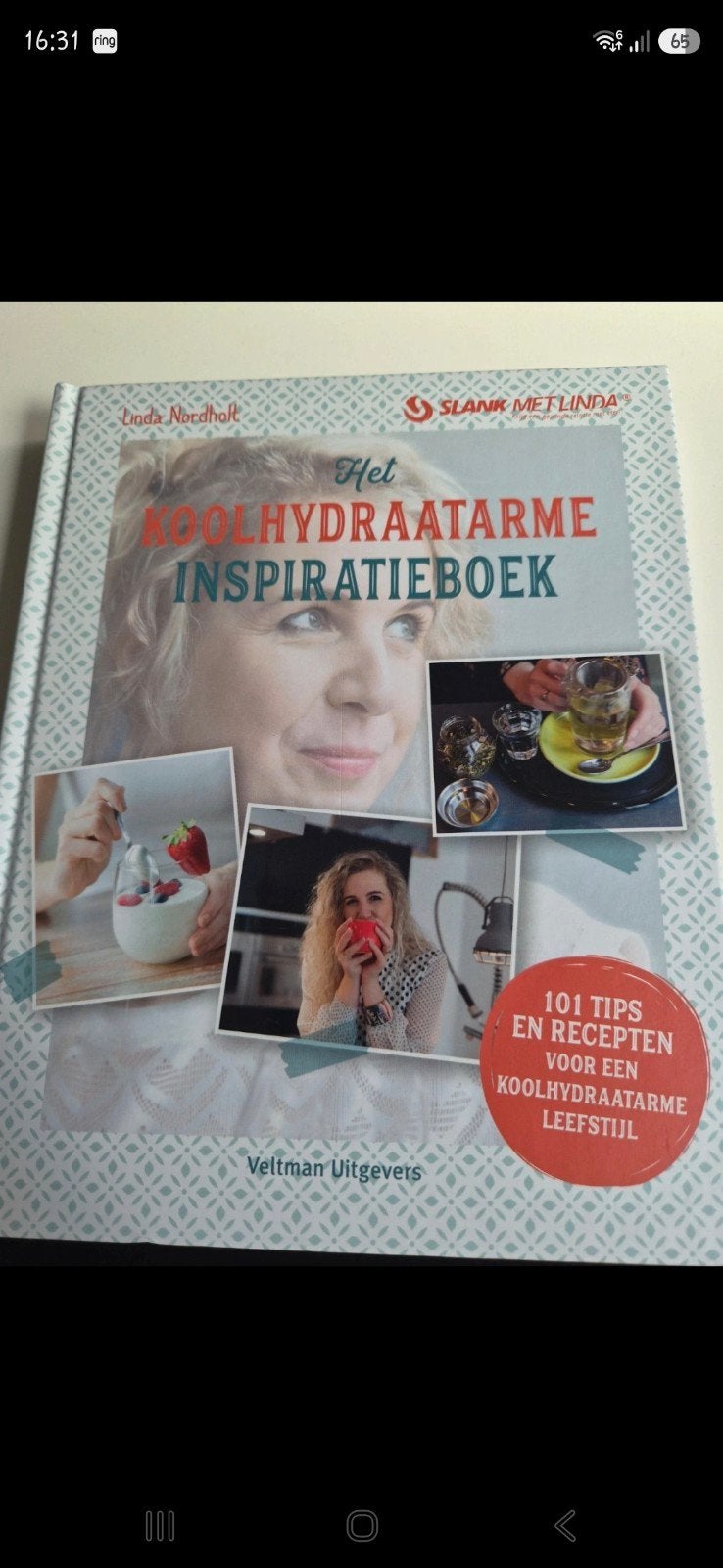 koolhydraatarme inspiratie boek, Ophalen, Nieuw