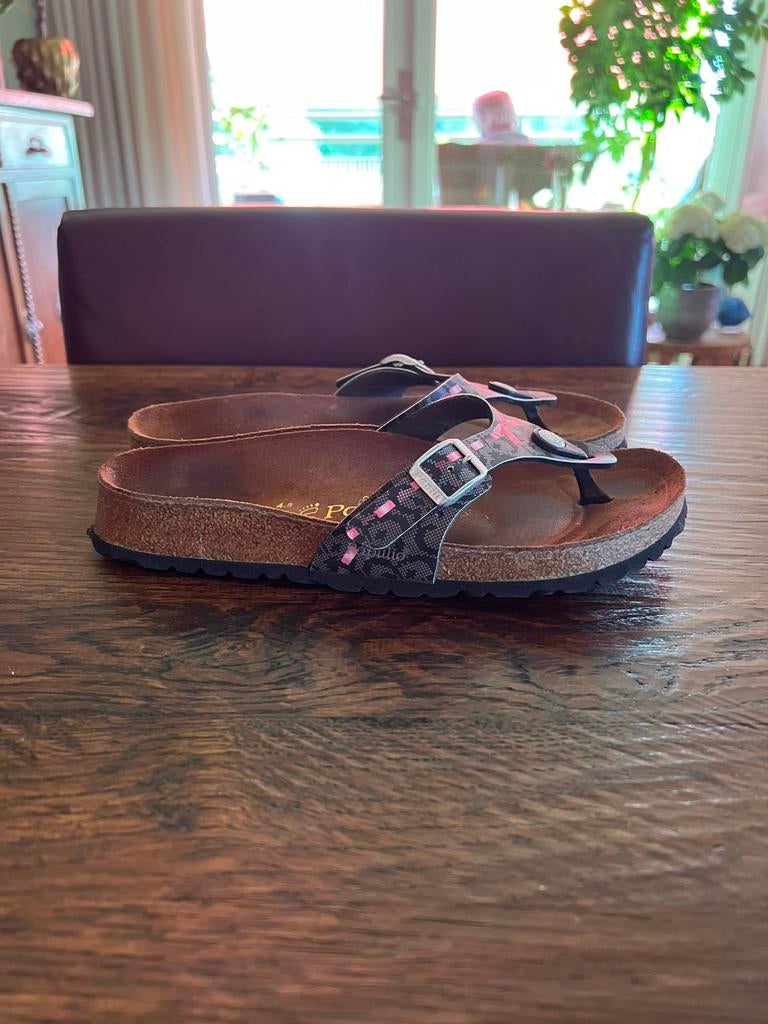 Birkenstock  Turin slippers - Maat 37, Slippers, Zwart, Ophalen of Verzenden, Zo goed als nieuw