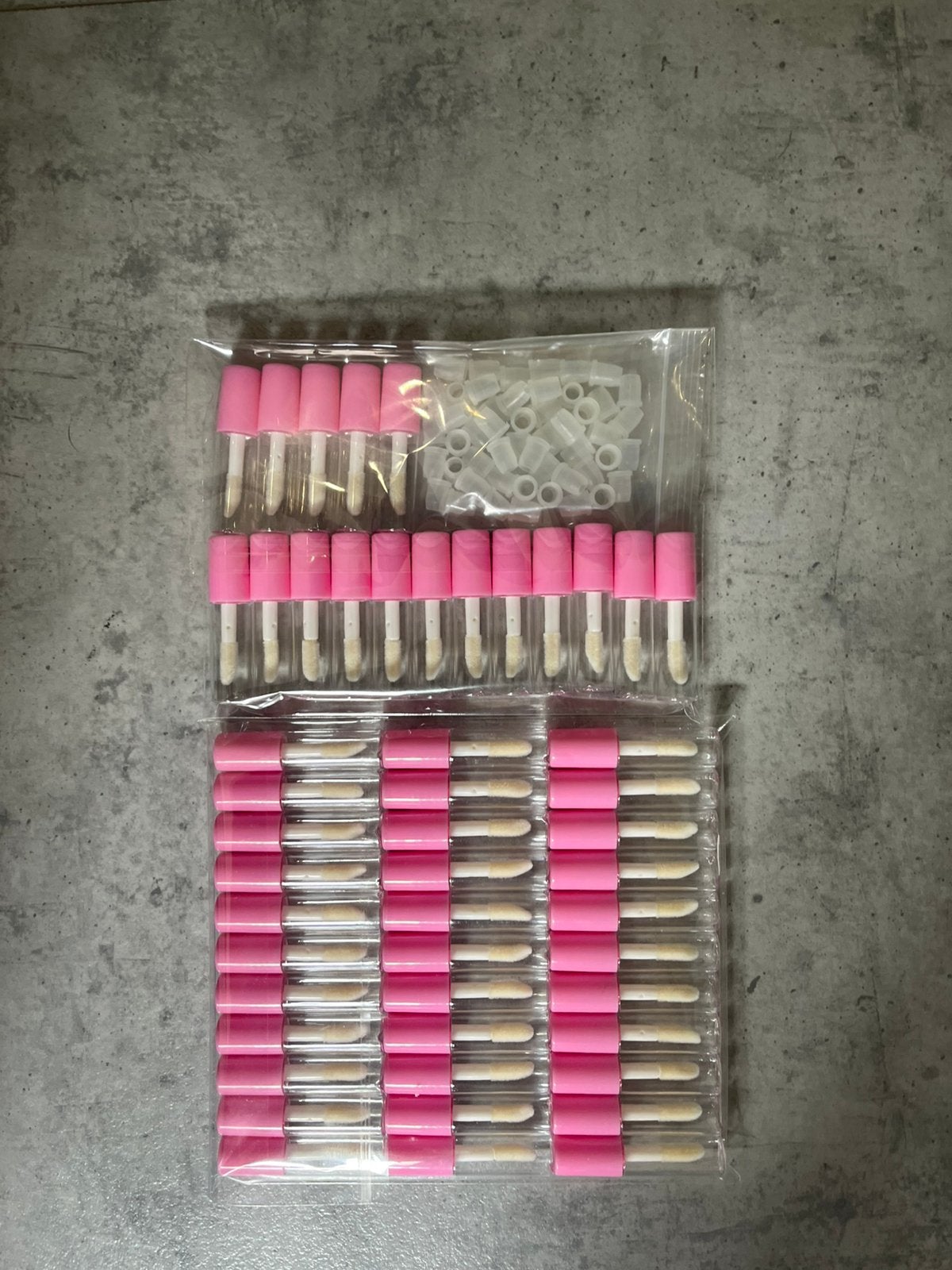 Lipgloss buisjes, Lippen, Nieuw, Ophalen of Verzenden, Roze