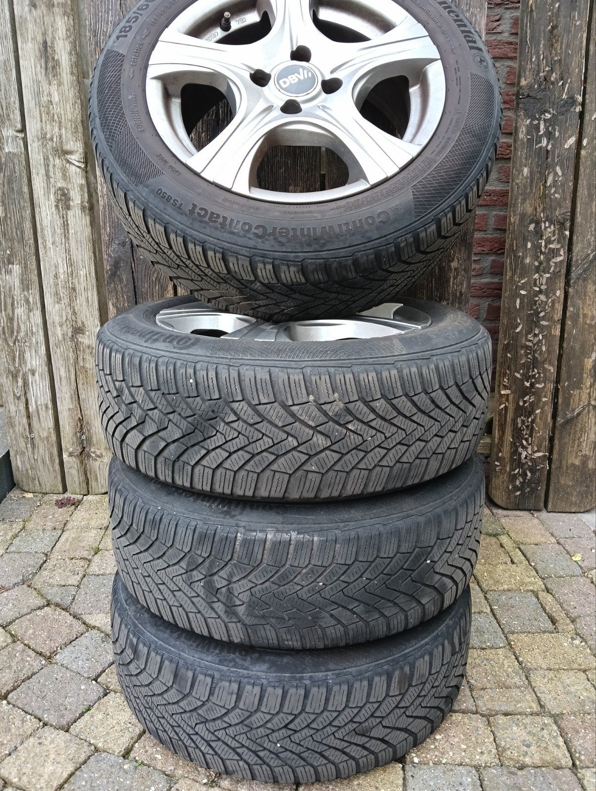 Velgen met banden, 14 inch, gebruikt, Auto-onderdelen, Banden en Velgen, 14 inch, Gebruikt, Banden en Velgen, Ophalen