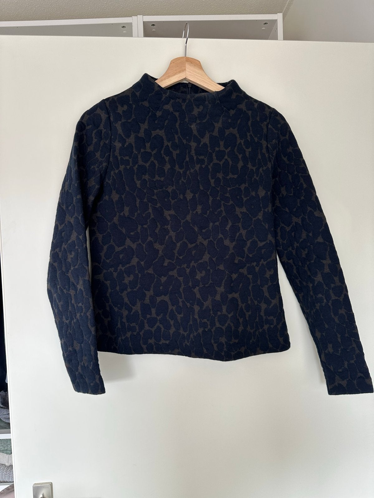 Purdey trui maat S met hoge kraag, zo goed als nieuw, Verzenden, Zo goed als nieuw, Maat 36 (S)