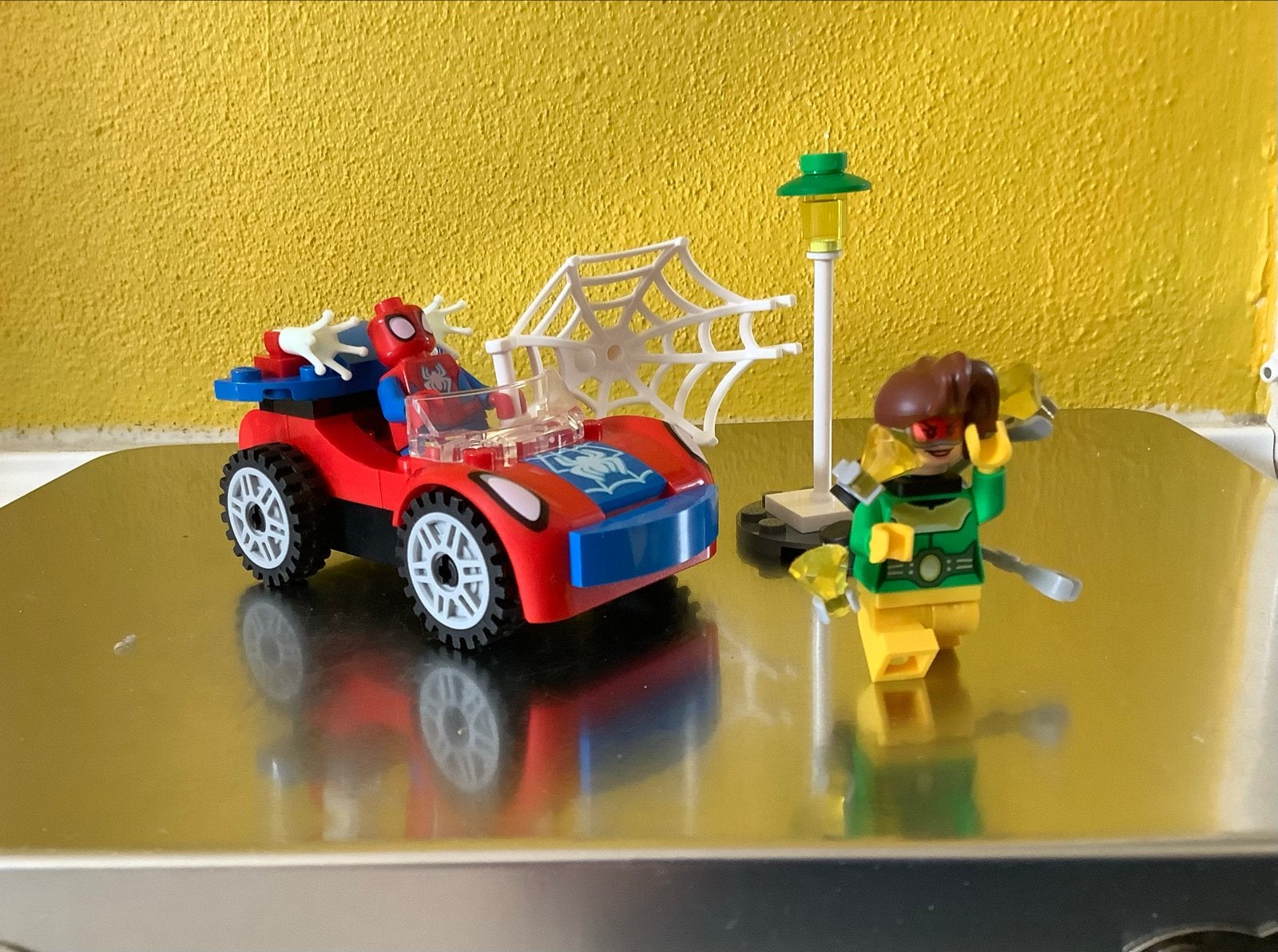 Lego Spidey 10789 Spider-Man's Auto en Doc Ock, Ophalen of Verzenden, Zo goed als nieuw