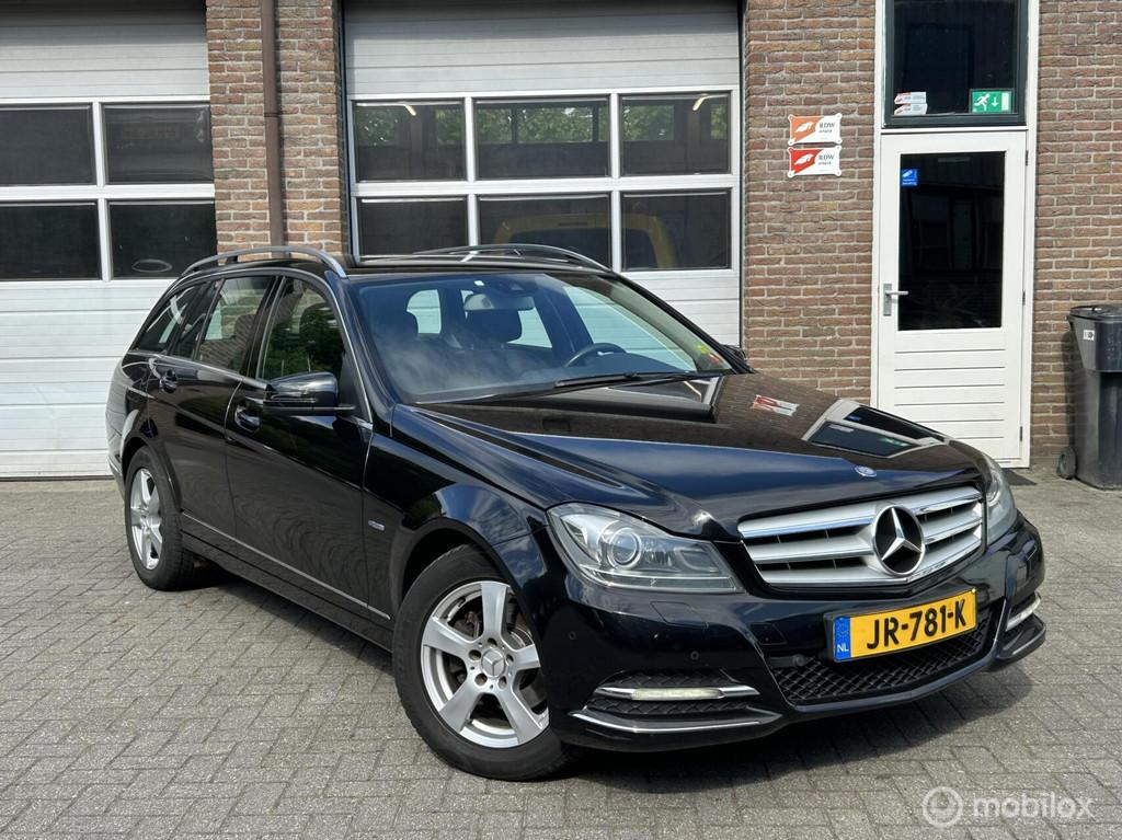 Mercedes C-klasse Estate 220 CDI Avantgarde Automaat, Automaat, Euro 5, Achterwielaandrijving, Zwart