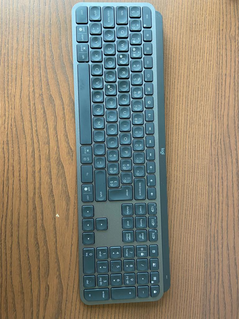 (New) Logitech MX Keys S Toetsenbord - Zwitserse Indeling, Multimediatoetsen, Ophalen of Verzenden, Draadloos, Overige indelingen